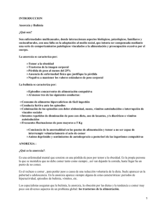 INTRODUCCION Anorexia y Bulimia ¿Qué son?