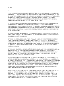 Contagio y prevención del SIDA (Síndrome De Inmunodeficiencia Adquirida)