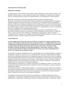 Derecho Agrario y Laboral de México