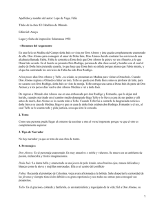 Apellidos y nombre del autor: Lope de Vega, Félix Editorial: Anaya