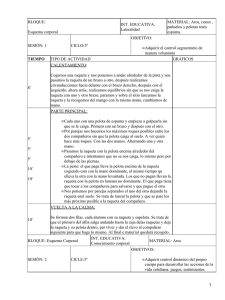 Esquema y conocimiento corporal