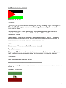 Frente Democrático para la Liberación de Palestina