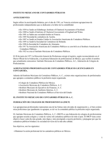 Instituto Mexicano de contadores públicos