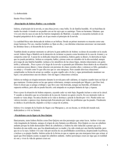 La desheredada Benito Pérez Galdós −Descripción de Isidora Rufete y su evolución