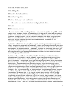 FICHA DE ANALISIS LITERARIO I.Datos bibliográficos 1.1 1.2