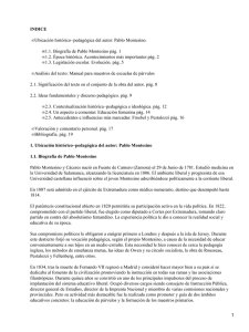 Manual para maestros de escuela de párvulos; Pablo Montesinos