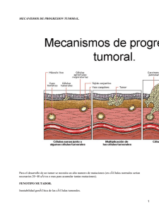 Mecanismos de progresión tumoral