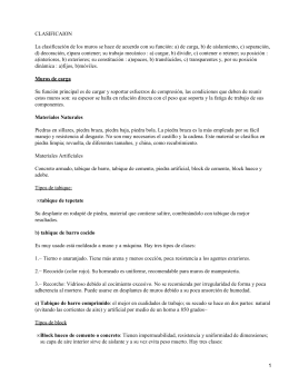 Muros de carga y separación