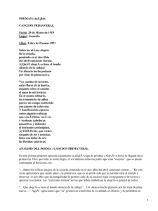 Poemas; Federico García Lorca