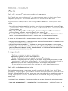Psicología y currículum; César Coll