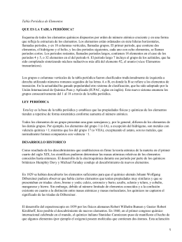 tabla peridica de elementos que es la tabla peridica - Tabla Periodica De Los Elementos Quimicos Doc tabla peridica de elementos que es la tabla peridica - Tabla Periodica De Los Elementos Quimicos Doc