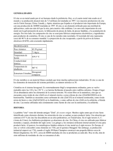 Zinc y sus aleaciones