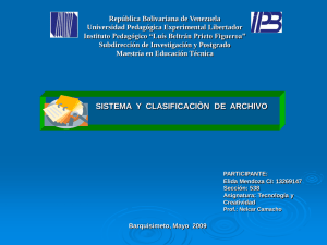 República Bolivariana de Venezuela Universidad Pedagógica Experimental Libertador