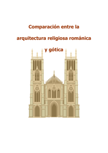 Arquitectura religiosa románica y gótica