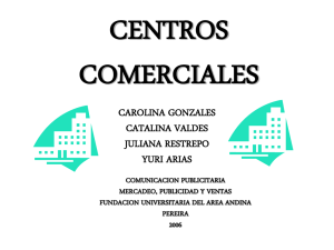 Centros comerciales colombianos
