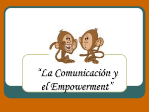 Comunicación y empowerment