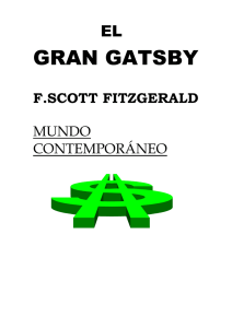 El gran Gatsby; Francis Scott Fitzgerald