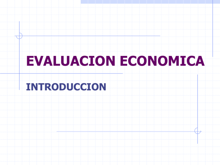 Evaluación económica