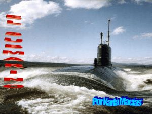 Evolución histórica del submarino