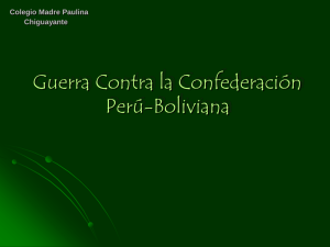 Guerra Contra la Confederación Perú-Boliviana