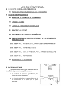 Métodos electroquímicos de análisis