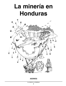 Minería en Honduras