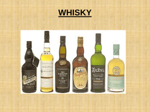 Proceso de elaboración del whisky