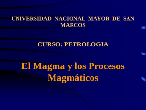 Procesos magmáticos