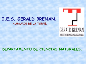 I.E.S. GERALD BRENAN. DEPARTAMENTO DE CIENCIAS NATURALES.  ALHAURÍN DE LA TORRE.