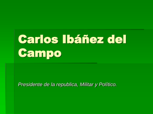 Segundo mandato Carlos Ibáñez del Campo