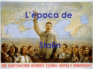 L’època de Stalin