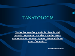 Tanatología