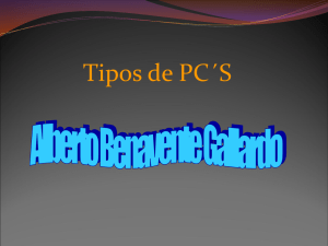 TIpos de pc (Personal Computer)