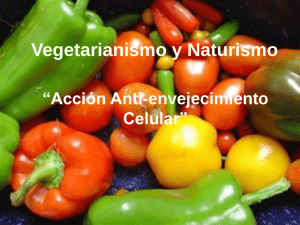 Vegetarianismo y Naturismo