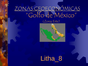 Zonas geoeconómicas de México