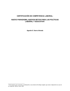 Certificación de Competencia Laboral