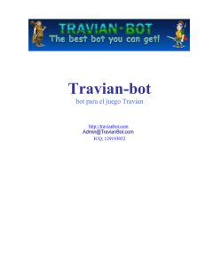Travian-bot bot para el juego Travian http://travianbot.com ICQ