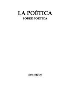 Aristóteles - La Poética - Libros Para Descargar | Biblioteca Virtual
