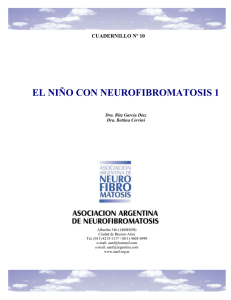 el niño con neurofibromatosis 1