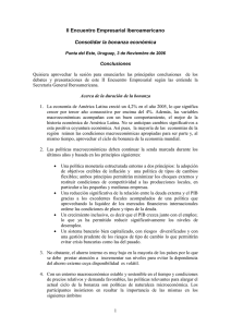 Conclusiones del II Encuentro Empresarial Iberoamericano