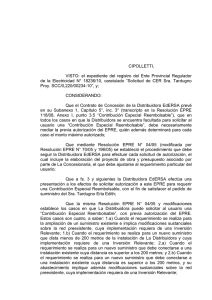 resolucion epre n - Ente Provincial Regulador de Electricidad de Río