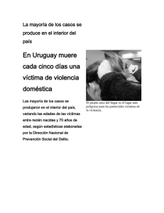 Feminicidios en Uruguay 2004