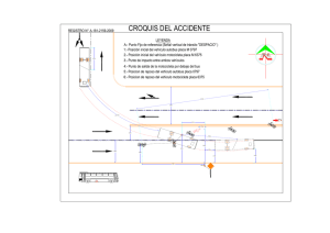 Peritajes de reconstrucción de accidentes.