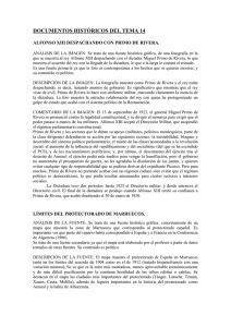 DOCUMENTOS HISTÓRICOS DEL TEMA 14 ALFONSO XIII