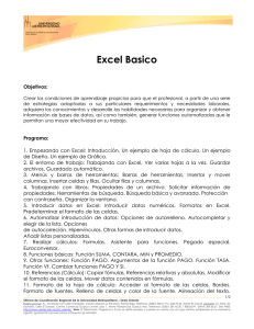 Excel-Basico - Universidad Metropolitana