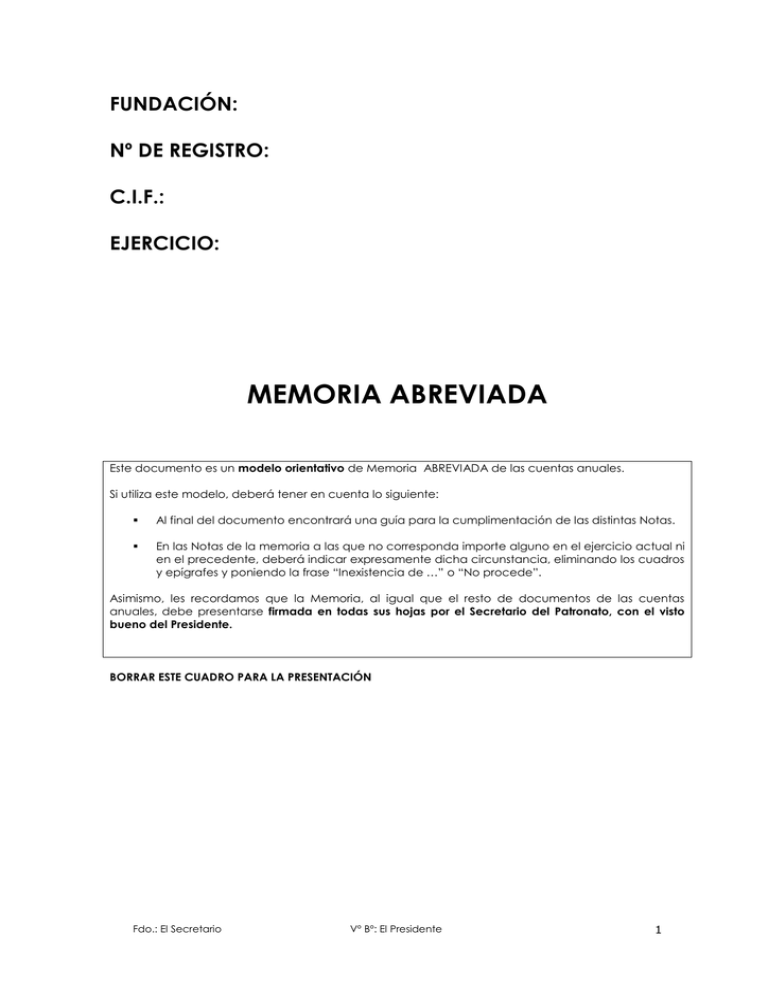 Memoria Abreviada Ministerio De Educaci N Cultura Y Deporte