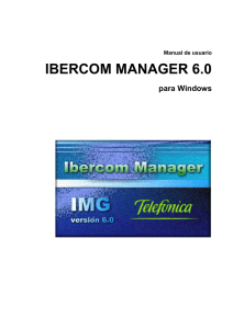 Comandos utilizados por IBERCOM MANAGER