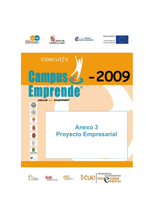 (Anexo 3) Proyecto Campus Emprende 2009