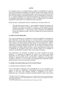 Descripción del Sistema Penal Juvenil en Perú