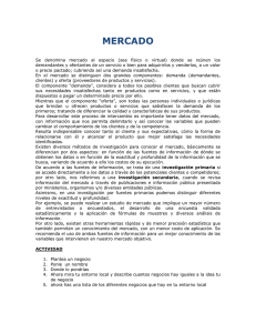 MERCADO - Intel Engage